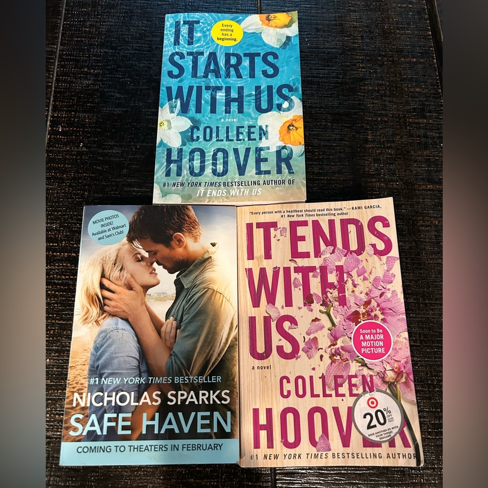 Colleen Hoover Book Set / Nicholas Sparks